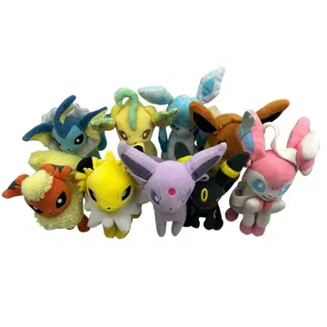 포켓몬스터 포켓몬 부스터즈 일괄 봉제 인형 9개 세트