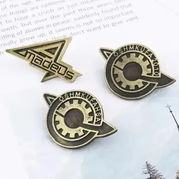 슈타인즈 게이트 아마데우스 라보멘 핀 배지 3개 세트 박스 포함