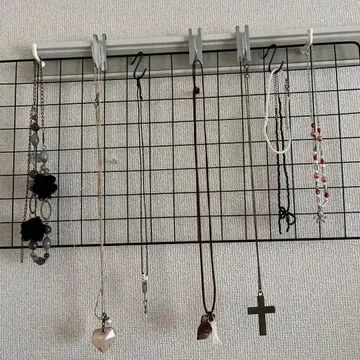 y2k 모리걸 그런지 목걸이