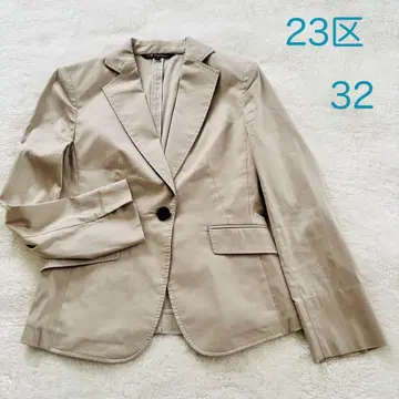 23구 베이지 테일러드 자켓 32 작은 사이즈