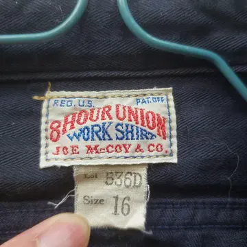 JOE McCOY 긴팔 셔츠