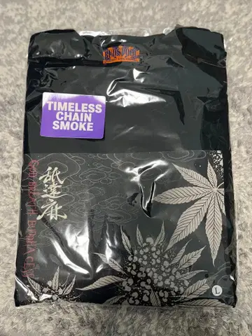 새상품 L 사이즈 나메다루마 긴팔 T셔츠 갓 블레스