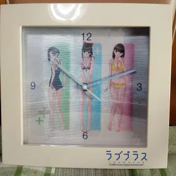 러브 플러스 애니메이션 캐릭터 시계