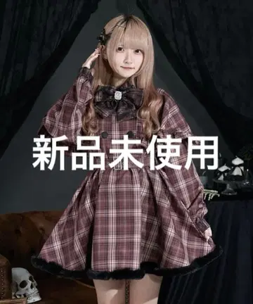 Palelfy 파르엘피 레이스 달린 케이프 원피스 새상품급 양산형 지뢰계