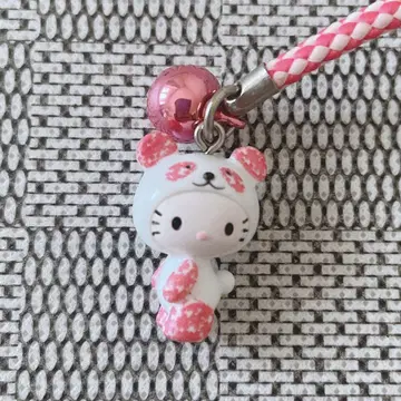 헬로키티 고토치 마츠자카야 콜라보 네즈케 스트랩 사쿠라 팬더 벚꽃 산리오