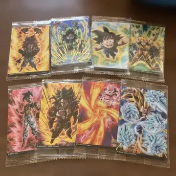 이타쟈가, 드래곤볼 트레이딩 카드 8장 세트