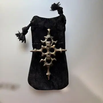 vortex 스컬 크로스 실버 925