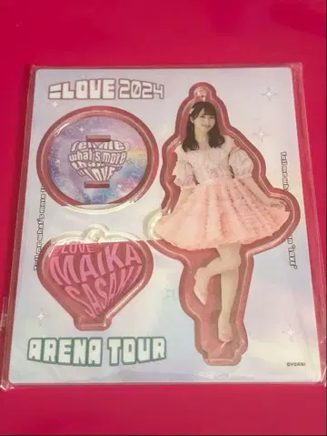 사사키 마이카 아레나 투어 2024 아크릴 스탠드 핑키 의상 이코러브