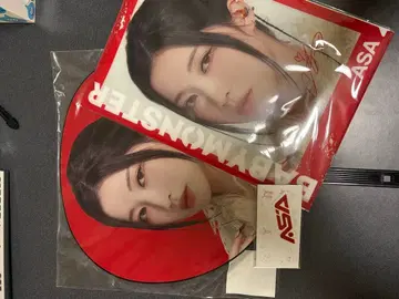 BABYMONSTER ASA 세트 (부채 파일 스티커)