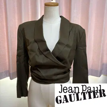 Jean Paul Gaultier 올리브 그린 테일러드 자켓