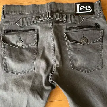 Lee 라이더스 /08832/블랙 신치 벨트 데님/W34