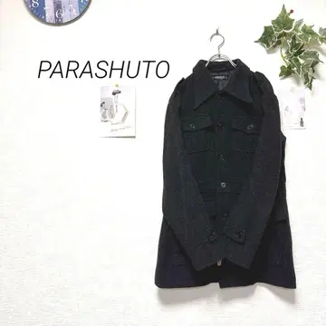 10953-1 PARASHUTO 밀리터리 자켓 코트 F 일본제