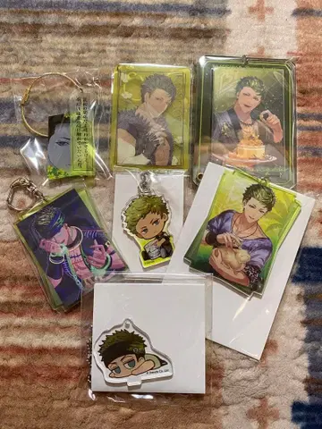 브라스 블랙스타 금강 아크릴 키링 모음