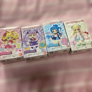 프리큐어 피규어 4개 세트