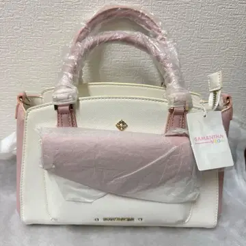 Samantha vega 백 화이트/핑크