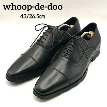 미사용급 후프디두 [ 43 ] 비즈니스 스트레이트 팁 소가죽 비브람