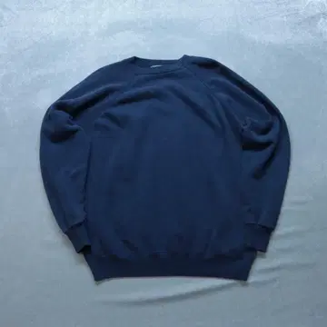 Hanes 90s USA제 A0307 맨투맨 L 네이비 크루넥