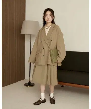[ moi tytto ] 오버 사이즈 테일러드 자켓
