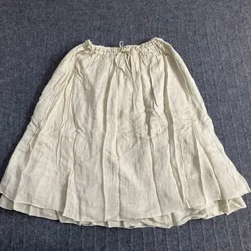 네스트로브 벚꽃 잎 염색 스커트 그린 녹색 nest Robe