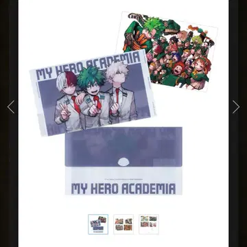 나의 히어로 아카데미아 히로아카 원화전 클리어 엽서 세트 (8장)