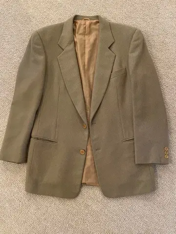 조르지오 아르마니 블랙 라벨 캐시미어 100% 테일러드 자켓