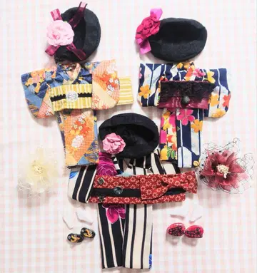 브라이스 다이쇼 로망 하이칼라 기모노 세트 3