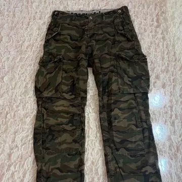 카모플라주 카고 팬츠 밀리터리 팬츠 카모플라쥬 멀티 포켓 남성용