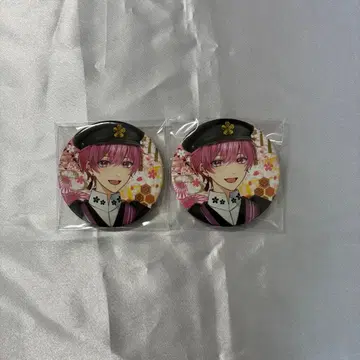 나이코 춘리 봄은 아름답게 흩날리는 벚꽃눈 캔뱃지