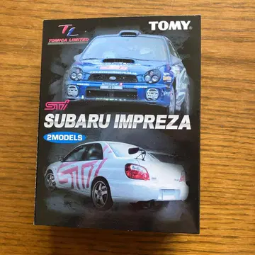 TOMICA LIMITED SUBARU IMPREZA 2MODELS