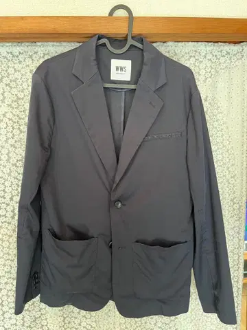 WWS 다크 네이비 자켓 워크웨어 수트