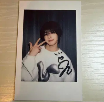 K 케이 &TEAM 월랑 중화 yzy 영통 폴라로이드 트레이딩 카드 사인