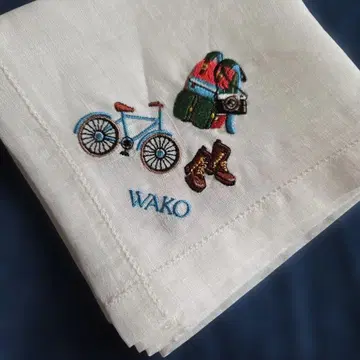 WAKO 와코 손수건 아웃도어 패턴 47 x 47cm