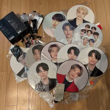 bts Jimin j-hope 부채 응원봉