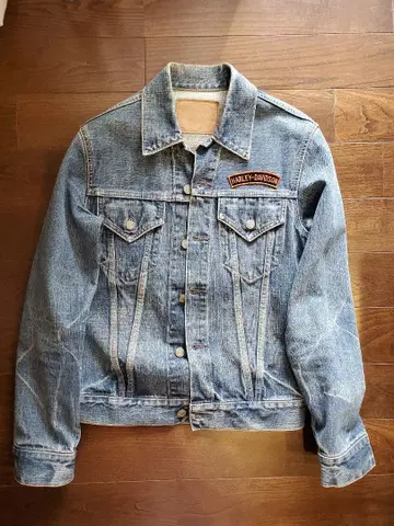 HARLEY-DAVIDSON풍 데님 자켓