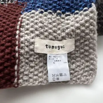 tumugu 패치워크 머플러