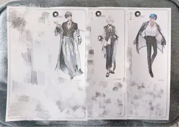 OVER NIGHTZ 오바나이 파세라 콜라보 특전 SS 페이퍼 3장 세트