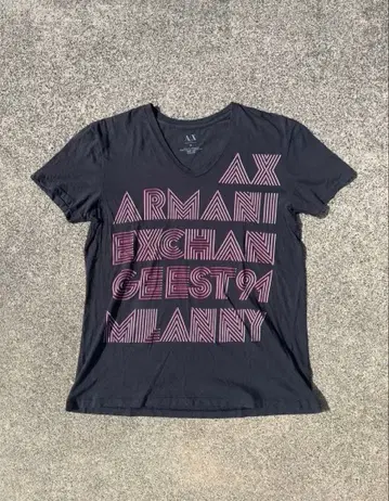 Armani exchange 00s archive 반팔 티셔츠