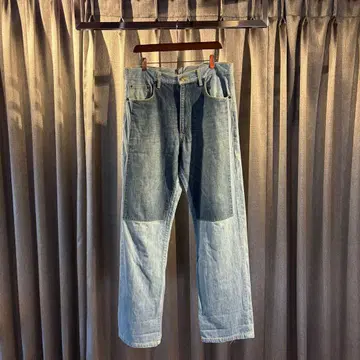 Swagger 데님 패치워크 팬츠