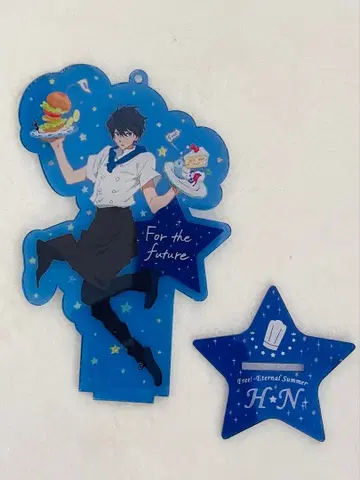 Free! 나나세 하루카 아크릴 스탠드 쿄애니 미개봉 새상품 코크