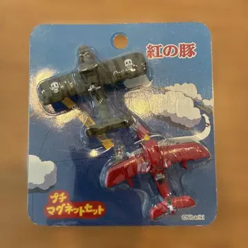 붉은 돼지 푸치 마그넷 세트 지브리