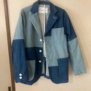 슈퍼 땡스 데님 테일러드 데님 자켓