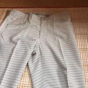 고품질 타이틀리스트 Titleist 골프 팬츠 체크 무늬 W82