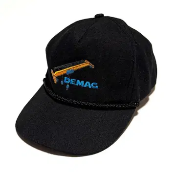 캡 워크캡 크레인 DEMAC 미국 빈티지 의류 작업옷 레어