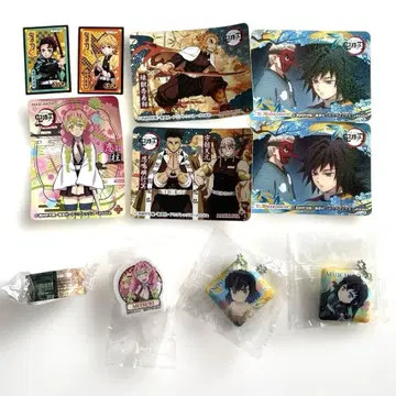 귀멸의 칼날 캐릭터 굿즈 세트