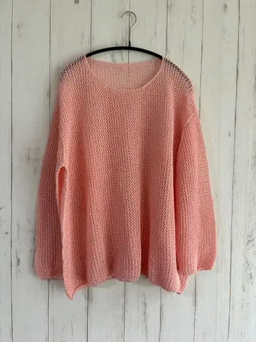 Sugar Rose 페이퍼얀 니트 새상품급