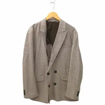 인헤릿 INHERIT 테일러드 자켓 체크 L