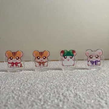 방가방가 햄토리 아크릴 스탠드 4종 세트