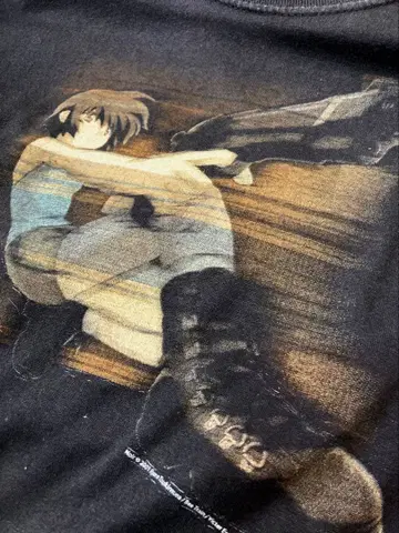 가격 인하 최종 NOIR T셔츠 애니메이션 00's XL 레어 ADV