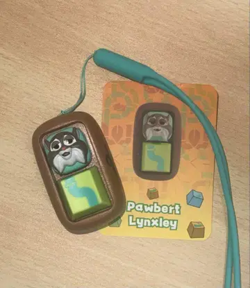 주토피아2 파우버트 키캡 SOAPSTUDIO