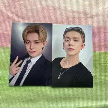 TXT GGUM 사전 녹화 영준 공개 방송 사전 녹화 트레이딩 카드 2장